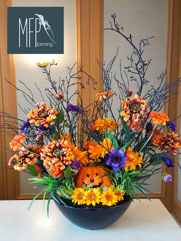 2019ハロウィンアレンジ - レンタルフラワー.com＜アートフラワー