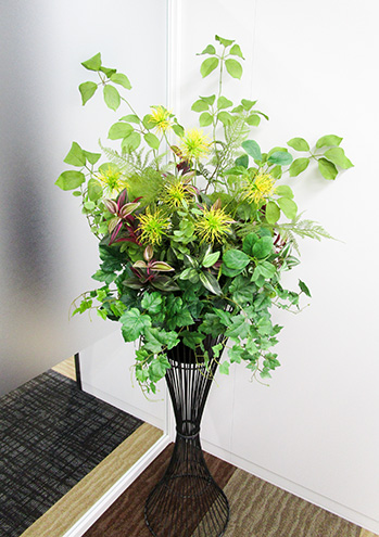 グリーンアレンジレンタル レンタルフラワー Com アートフラワー 造花 アレンジメント 花装飾 レンタルフラワーのご案内